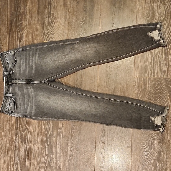 ❤️ NWOT! KANCAN ESTHER HIGH RISE GRAY ANKLE SKINNY JEANS, 6 (28) - Picture 4 of 10
